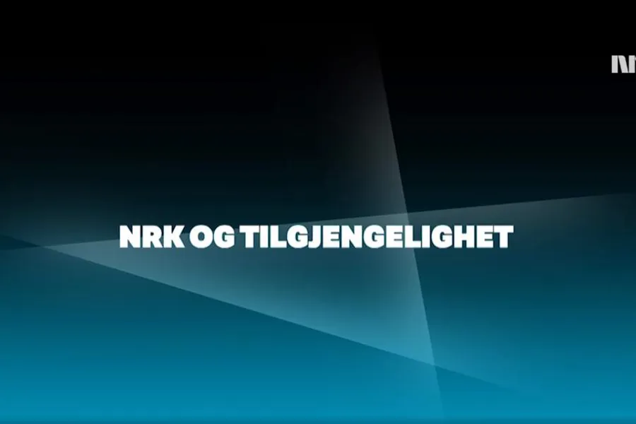 Blå bakgrunn med forskjellige fargenyanser og hvit tekst.
