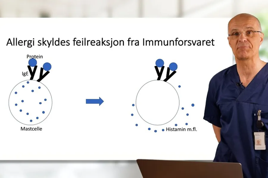 Bilde av overlege Martin Sørensen